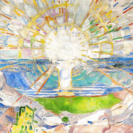 Πινακας σε καμβά EDVARD MUNCH - THE SUN - Edvard Munch Sticky 6