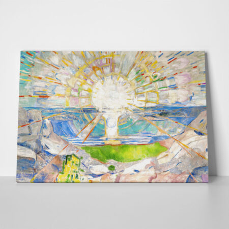 Πινακας σε καμβά EDVARD MUNCH - THE SUN - Edvard Munch Sticky 1