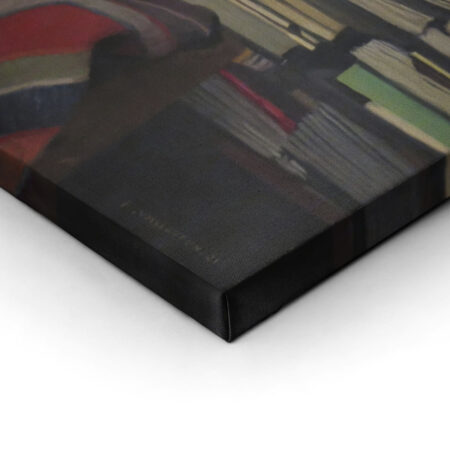 Πινακας σε καμβά FELIX VALLOTTON - LA BIBLIOTHEQUE - Felix Vallotton Sticky 2
