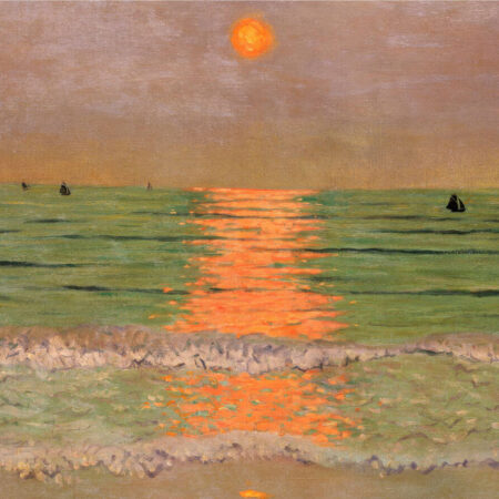 Πινακας σε καμβά FELIX VALLOTTON - SUNSET - Felix Vallotton Sticky 6