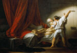 Πινακας σε καμβά FRAGONARD - LE VERROU