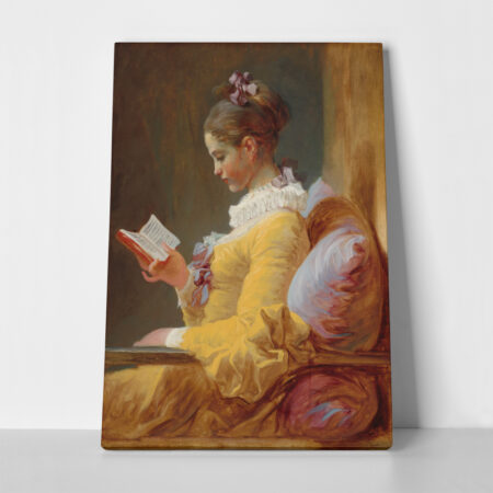 Πινακας σε καμβά FRAGONARD - THE READER - Αλλοι ζωγραφοι Sticky 1