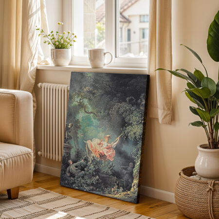 Πινακας σε καμβά FRAGONARD - THE SWING - Αλλοι ζωγραφοι