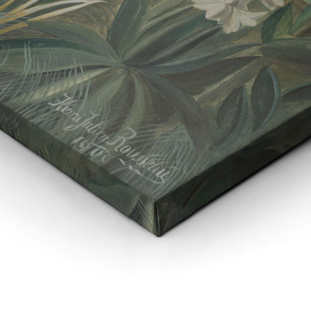 Πίνακας σε καμβά HENRI ROUSSEAU - THE EQUATORIAL JUNGLE