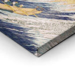Πινακας σε καμβά HOKUSAI - A WILD SEA AT COSHI