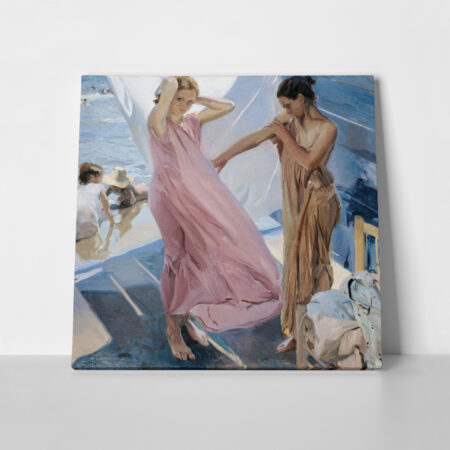 Πίνακας σε καμβά JOAQUIN SOROLLA - AFTER BATHING