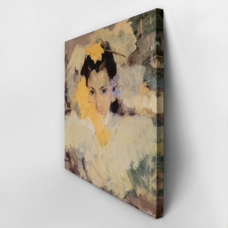 Πίνακας σε καμβά JOAQUIN SOROLLA - GIRL WITH FLOWERS - Sorolla Joaquin Sticky 2