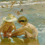 Πίνακας σε καμβά JOAQUIN SOROLLA - THE WOUNDED FOOT