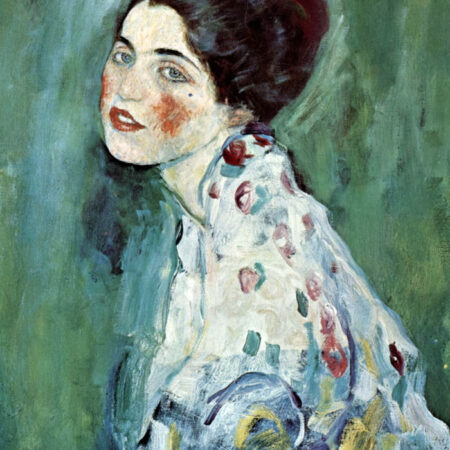 Πινακας σε καμβά KLIMT - PORTRAIT OF A LADY - Gustav Klimt Sticky 6