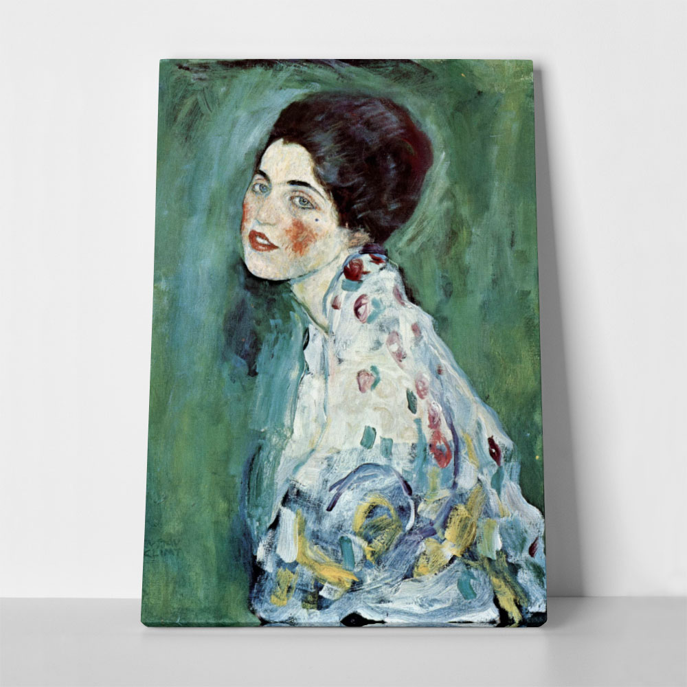 Πινακας σε καμβά KLIMT - PORTRAIT OF A LADY
