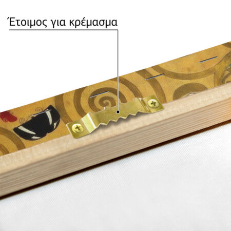 Πινακας σε καμβά KLIMT - STOCLET FRIEZE - Gustav Klimt Sticky 5