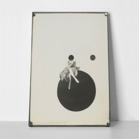 Πινακας σε καμβά LASZLO MOHOLY-NAGY - DAS TANZERPAAR OLLY DOLLY SISTERS - Laszlo Moholy-Nagy Sticky 1