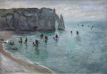 Πινακας σε καμβά MONET - FISHING BOATS LEAVING THE HARBOUR