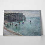 Πινακας σε καμβά MONET - FISHING BOATS LEAVING THE HARBOUR
