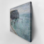 Πινακας σε καμβά MONET - FISHING BOATS LEAVING THE HARBOUR