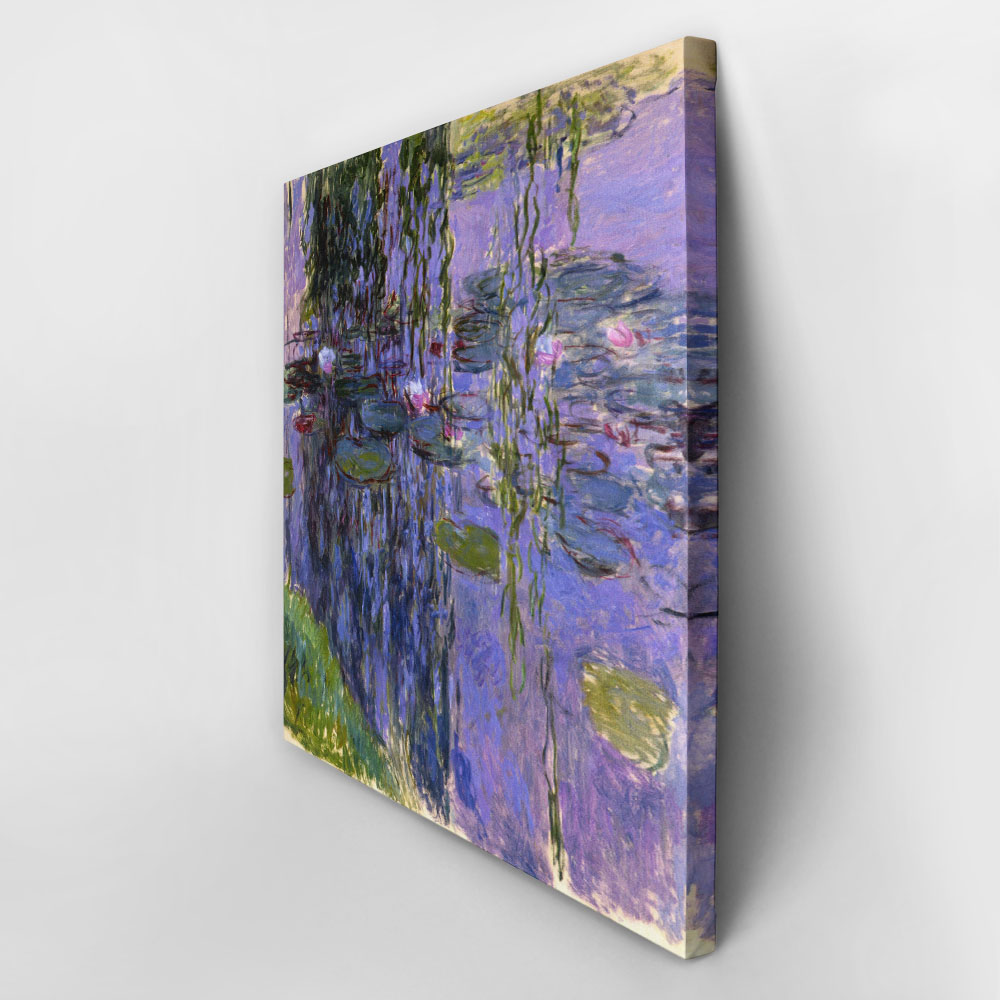 Πίνακας σε καμβά MONET - WATER LILIES 1919