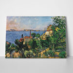 Πινακας σε καμβά PAUL CEZANNE - LA MER A L'ESTAQUE