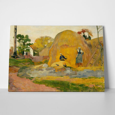 Πινακας σε καμβά PAUL GAUGUIN - LES MEULES JAUNES - Paul Gauguin Sticky 1