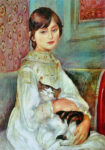 Πινακας σε καμβά RENOIR - JULIE MANET