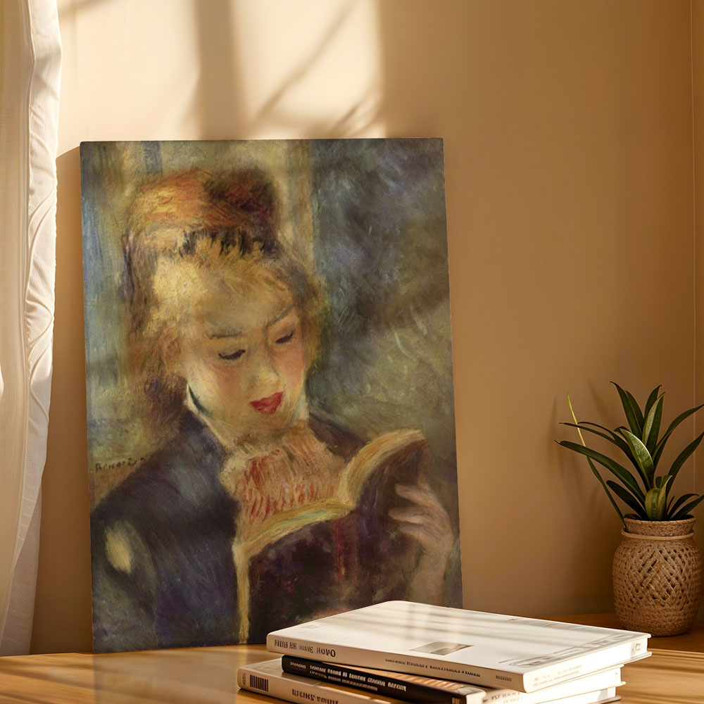 Πινακας σε καμβά RENOIR - LA LISEUSE