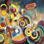 Πίνακας σε καμβά ROBERT DELAUNAY - HOMMAGE TO BLERIOT