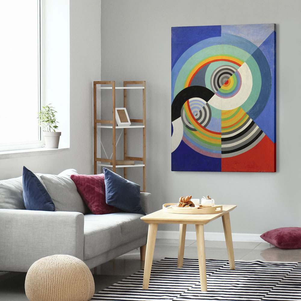 Πινακας σε καμβά ROBERT DELAUNAY - RYTHM NO3