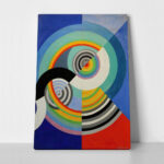 Πινακας σε καμβά ROBERT DELAUNAY - RYTHM NO3