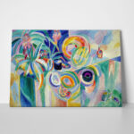 Πινακας σε καμβά ROBERT DELAUNAY - SYMPHONIE COLOUR