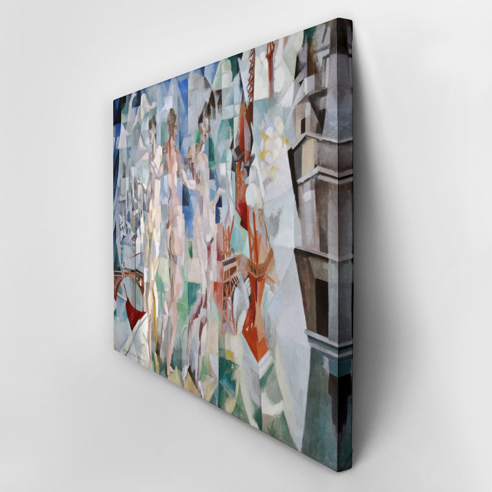 Πινακας σε καμβά ROBERT DELAUNAY - THE CITY OF PARIS