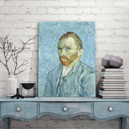 Πινακας σε καμβά VAN GOGH - SELF PORTRAIT - Vincent Van Gogh