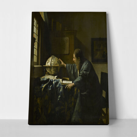 Πινακας σε καμβά VERMEER - THE ASTRONOMER - Johannes Vermeer Sticky 1