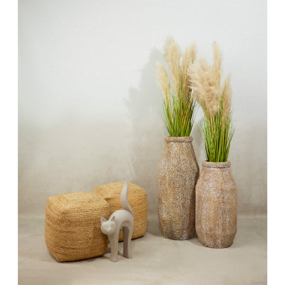 GRASS ΦΥΤΟ ΤΕΧΝΗΤΟ ΣΕ ΓΛΑΣΤΡΑ 106 PVC ΠΡΑΣΙΝΟ ΚΑΦΕ ΜΠΕΖ