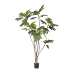 BREADFRUIT TREE ΔΕΝΤΡΟ ΤΕΧΝΗΤΟ ΣΕ ΓΛΑΣΤΡΑ 240 PE ΠΡΑΣΙΝΟ ΜΕΤΑΞΩΤΟ ΥΦΑΣΜΑ