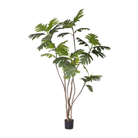 BREADFRUIT TREE ΔΕΝΤΡΟ ΤΕΧΝΗΤΟ ΣΕ ΓΛΑΣΤΡΑ 240 PE ΠΡΑΣΙΝΟ ΜΕΤΑΞΩΤΟ ΥΦΑΣΜΑ - Τροπικα και Ιδιαιτερα Τεχνητα φυτα