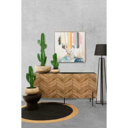 CANDELABRA CACTUS ΦΥΤΟ ΤΕΧΝΗΤΟ ΣΕ ΓΛΑΣΤΡΑ 70 PU ΠΡΑΣΙΝΟ - Τεχνητοι Κακτοι Sticky 1
