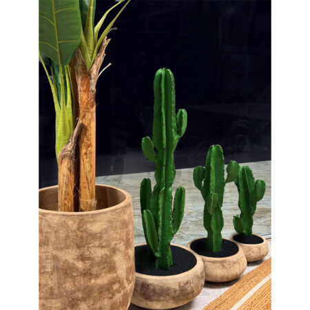 CANDELABRA CACTUS ΦΥΤΟ ΤΕΧΝΗΤΟ ΣΕ ΓΛΑΣΤΡΑ 120 PU ΠΡΑΣΙΝΟ - Τεχνητοι Κακτοι Sticky 2