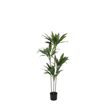 VELVET TREE ΔΕΝΤΡΟ ΤΕΧΝΗΤΟ ΣΕ ΓΛΑΣΤΡΑ 120 PVC ΠΡΑΣΙΝΟ ΜΑΥΡΟ ΤΣΙΜΕΝΤΟ - Τροπικα και Ιδιαιτερα Τεχνητα φυτα