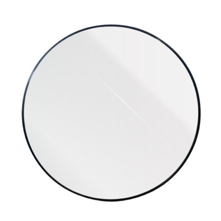 ROUNDY ΚΑΘΡΕΠΤΗΣ ΤΟΙΧΟΥ ΜΑΥΡΟ 80x80cm - Καθρέπτες