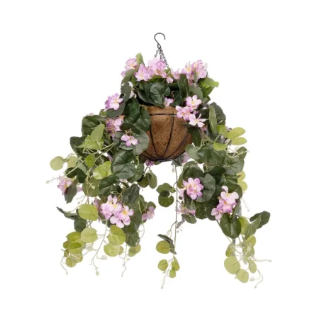 BEGONIA HANGING PLANT 20639 Τεχνητό Κρεμαστό Διακοσμητικό Φυτό Βιγόνια Π75 x Μ75 x Y80cm -  Sticky 2