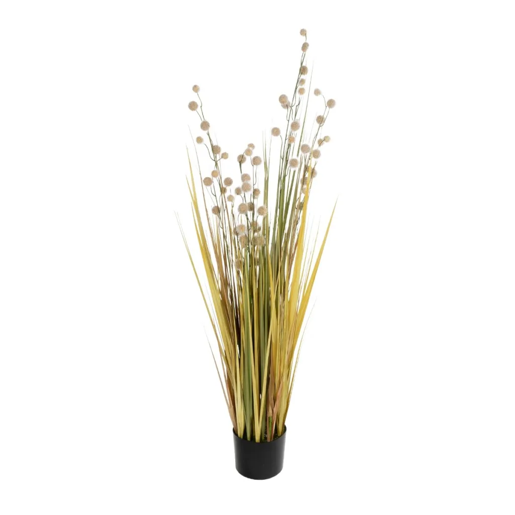 CRASPEDIA GRASS 21479 Τεχνητό Διακοσμητικό Φυτό Κρασπέδια Υ150cm