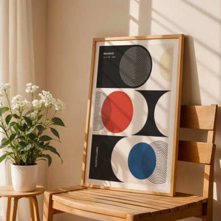 Πόστερ BAUHAUS CIRCLES - Abstract - Αφηρημένα