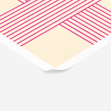 Πόστερ BAUHAUS PINK CIRCLE - Abstract - Αφηρημένα Sticky 2
