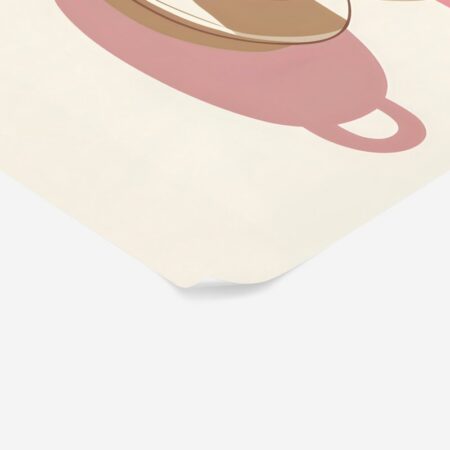 Πόστερ COFFEE DIVER PINK - Πορτραιτα - Φιγουρες Sticky 2