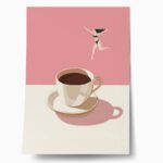Πόστερ COFFEE DIVER PINK