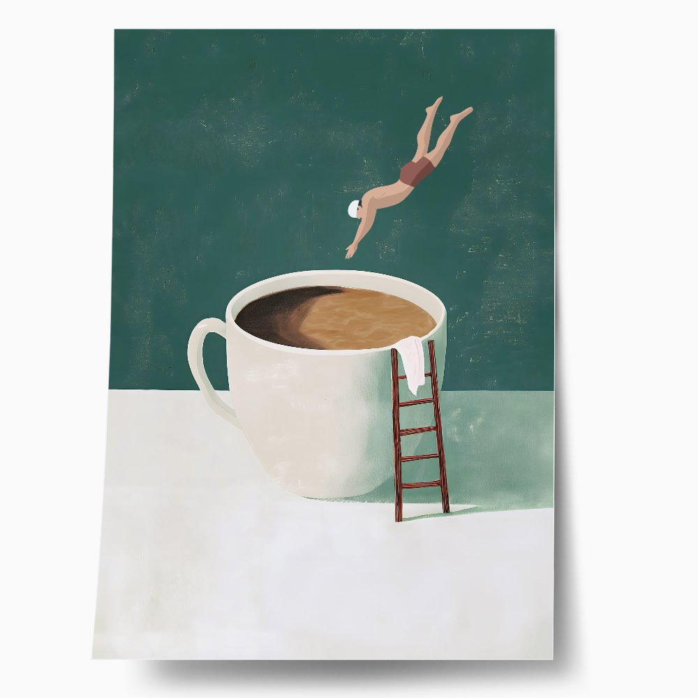 Πόστερ COFFEE DIVER
