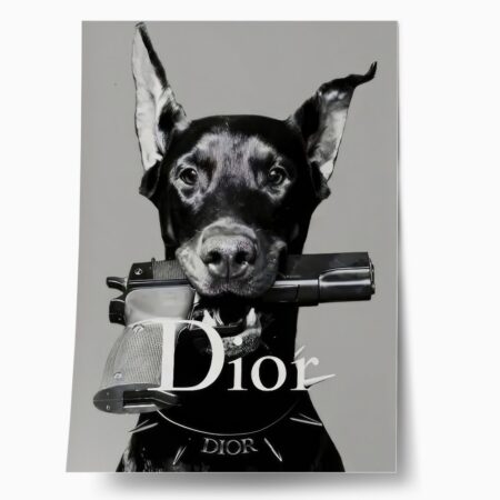 Πόστερ DIOR DOG - Ζωα Sticky 1