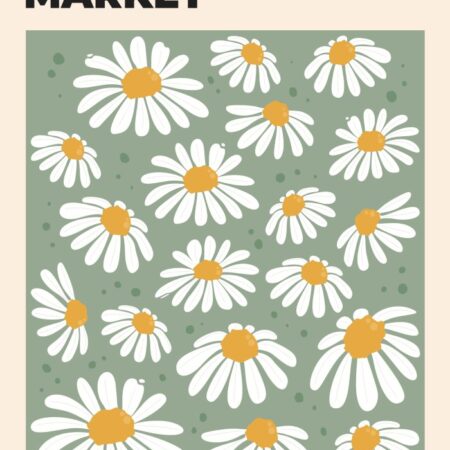 Πόστερ FLOWER MARKET LONDON - Botanical - Λουλούδια Sticky 3