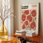 Πόστερ FLOWER MARKET MADRID