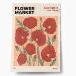 Πόστερ FLOWER MARKET MADRID