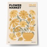 Πόστερ FLOWER MARKET MILAN